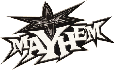 WCW Mayhem logo for Playstation